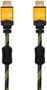 Nanocable Cable HDMI V2.0 4K 1,5 m Negro con recubrimiento de nylon